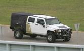 Появились шпионские фото пикапа Hummer H3
