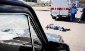 Сотрудник милиции сбил троих пешеходов
