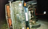 В Иркутской обл. из КамАЗа вылилось на дорогу 540 л соляной кислоты