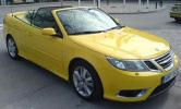 Появились шпионские фото кабриолета Saab 9-3 без камуфляжа