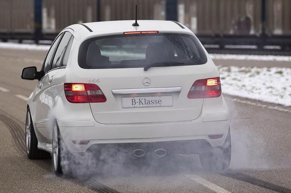 Заднеприводный 400-сильный Mercedes B-Class