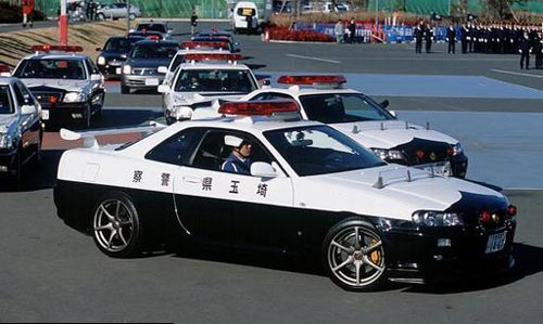 Полицейские авто разных стран